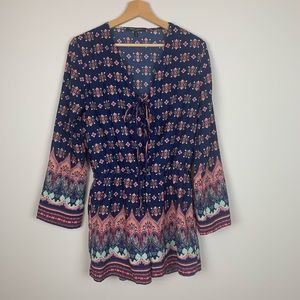 🌷ROMEO and JULIET COUTURE Floral Pattern Romper M